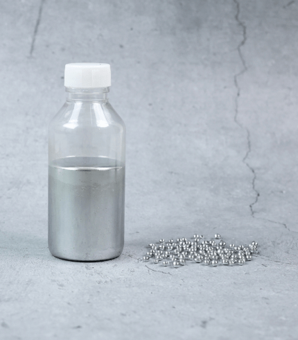 Liquid Mercury Flask